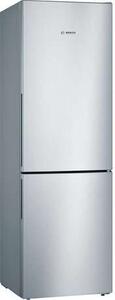 Bosch KGV36VLEAS Alulfagyasztós hűtőszekrény, 308L, M:186cm, LowFrost, VitaFresh fiók, E energiaosztály, Inox