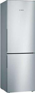 Bosch KGV36VLEAS Alulfagyasztós hűtőszekrény, 308L, M:186cm, LowFrost, VitaFresh fiók, E energiaosztály, Inox