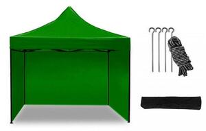 Összecsukható sátor 3x3 Zöld All-in-One