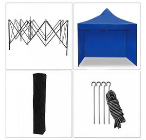 Összecsukható sátor 2x2 kék All-in-One