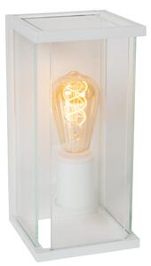 CLAIRE - fali lámpa - 1 foglalattal - IP54 - Motion & Day/Night Sensor - fehér színben