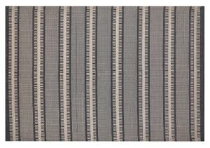 Fekete És Bézs Geometriai Mintázatú Kültéri Szőnyeg 160 x 230 cm MANSA