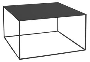 Tensio fekete dohányzóasztal, 80 x 80 cm - CustomForm