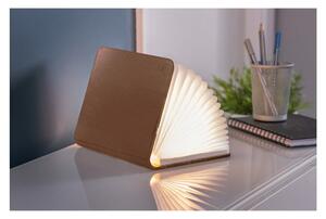 Mini barna kisméretű könyvalakú LED asztali lámpa - Gingko