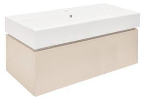 Fürdőszobaszekrény SAT Feel 100x30x46 cm mat SATFEEL100BEU2