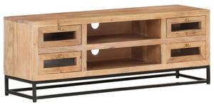 VidaXL Akácfa TV-szekrény - Ipari Stílus - 110x30x40 cm