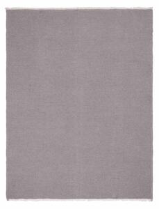 COCOON pamut takaró, szürke-fehér 170 x 130cm