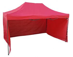 Összecsukható sátor 3x4,5 piros HQ