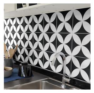 Wall Decal Tiles Enzo 9 db-os falmatrica szett, 10 x 10 cm - Ambiance