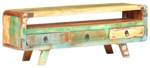VidaXL Rusztikus TV-szekrény - Újrahasznosított Fa - 117x30x41 cm
