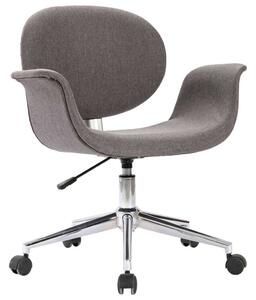 VidaXL Forgó Irodai szék - Szürke Szövet - Ergonomikus