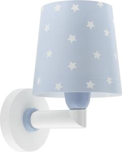 Dalber Dalber 82219T - Gyermek fali lámpa STAR LIGHT 1xE27/60W/230V kék PI487