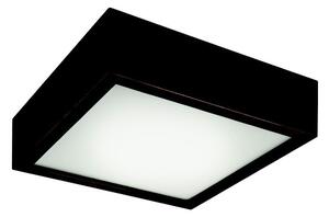 Plafond fekete mennyezeti lámpa, 27,5 x 27,5 cm - Lamkur