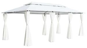 VidaXL Pavilon 600x298x270 cm, Fehér
