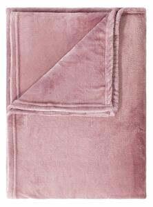 LAZY DAYS polár takaró, rózsaszín 200 x 150cm