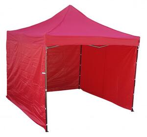 Összecsukható sátor 3x3 piros HQ