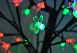 Karácsonyi dekoráció – Világító fa 48 LED Színes