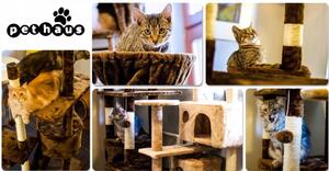 Kaparófa / pihenőhely macskáknak Flippy 93 cm DR-265