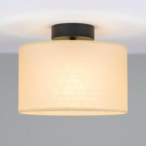 Taiko háromszögmintás bézs mennyezeti lámpa, ⌀ 25 cm - Sotto Luce