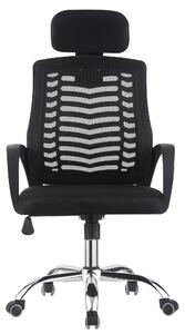 KONDELA Irodai szék, fekete, IMELA NEW TYP 1