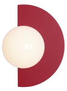 Aldex modern fali lámpa loop piros ald1125c15
