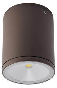 RONDO-kültéri-LED-mennyezeti-lámpa-sötétbarna-IP54-6W-3000K