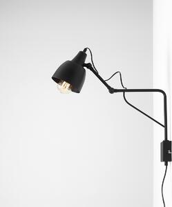 Aldex loft skandináv fali lámpa soho fekete ald1002c1_m