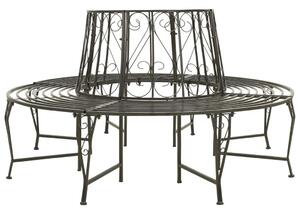 Acél Fa Köré Építhető Pad - 160 cm