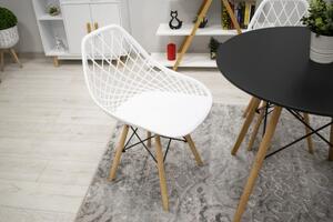 Étkező szék skandináv stílusban White String