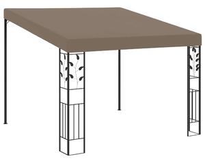 VidaXL Kerti Pavilon - Falra Szerelhető - 3x3m - Tópszín
