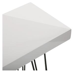 Dallas fehér fa asztalka, 110 x 25 cm - Versa