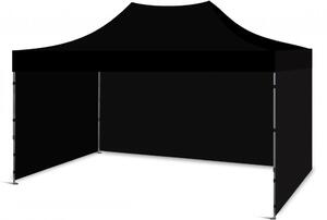 Összecsukható sátor 3x4,5 Fekete HQ