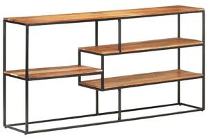 Akácfa Polcrendszer - Ipari Stílus - 150x30x75 cm
