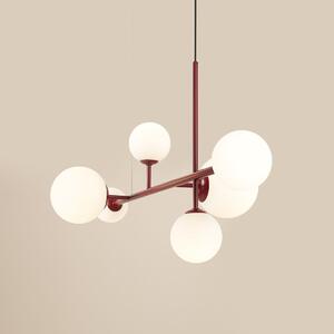 Aldex modern függeszték dione piros ald1092k15