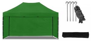 Ollós sátor 3x4,5 Zöld All-in-One