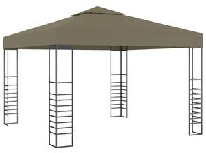 VidaXL kerti pavilon 3 x 3 m, 180 g/m², tópszínű