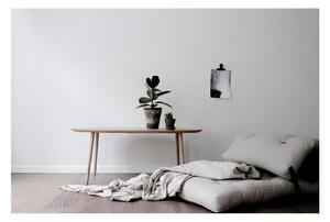 Borvörös futon matrac 70x200 cm Wrap Bordeaux/Dark Grey – Karup Design