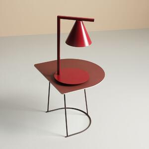 Aldex modern skandináv asztali lámpa form red wine fekete piros ald1108b15