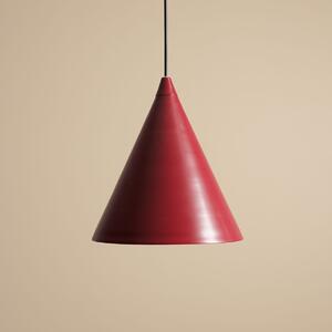 Aldex modern skandináv függeszték form red wine fekete piros ald1108g15