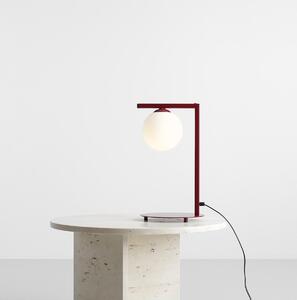Aldex modern asztali lámpa zac fehér piros ald1038b15_1