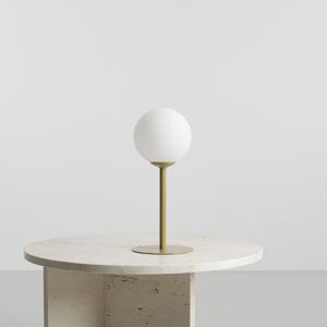Aldex modern asztali lámpa pinne bézs fehér ald1080b12