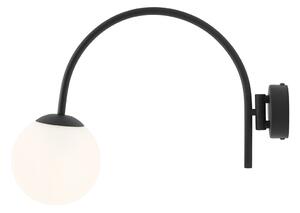 Aldex modern fali lámpa nave fekete ald1088c1