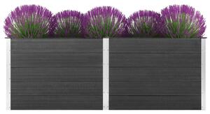 VidaXL WPC Magaságyás - 250x100x91 cm