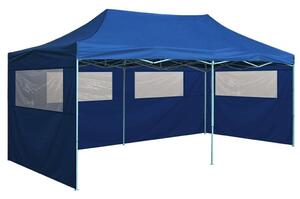 VidaXL Összecsukható Sátor - Kék - 3x6m