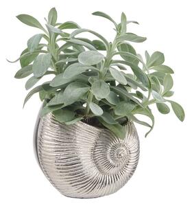REEF váza/kaspó, ezüst kagyló 14 cm