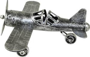 Repülőgép fém modell - 23x8,5x18 cm