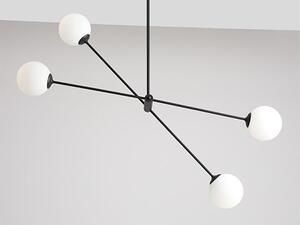 Aldex modern mennyezeti lámpa ohio fehér fekete ald1081pl_l1