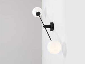 Aldex modern fali lámpa ohio fehér fekete ald1081d1