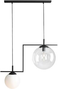 Aldex modern függeszték zac fehér fekete átlátszó ald1038h1