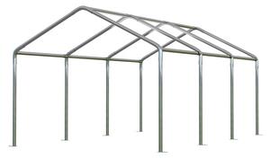 Party sátor 3x6m - PE Classic - szerkezeti acélcső, Fehér